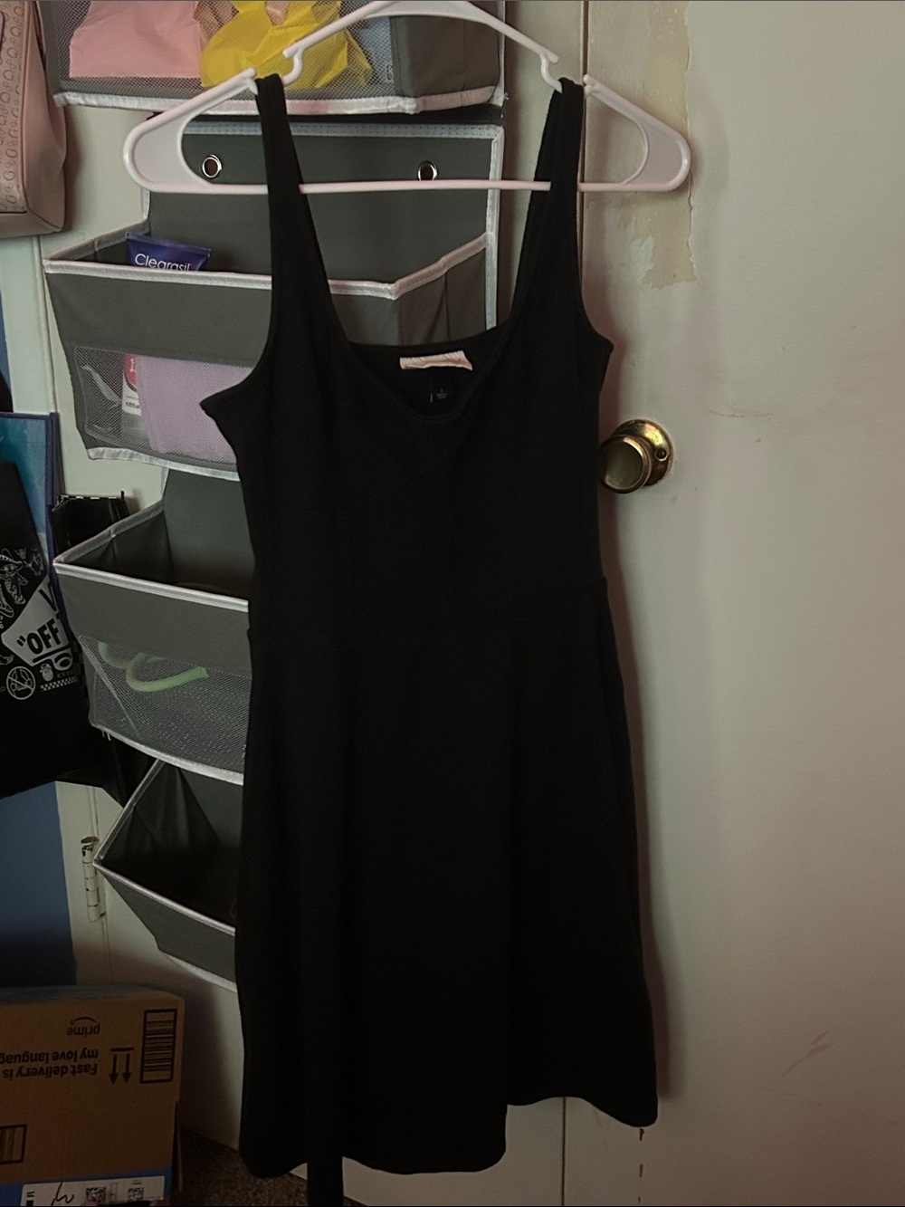 Universal Thread Black Scoop Neck Mini Dress